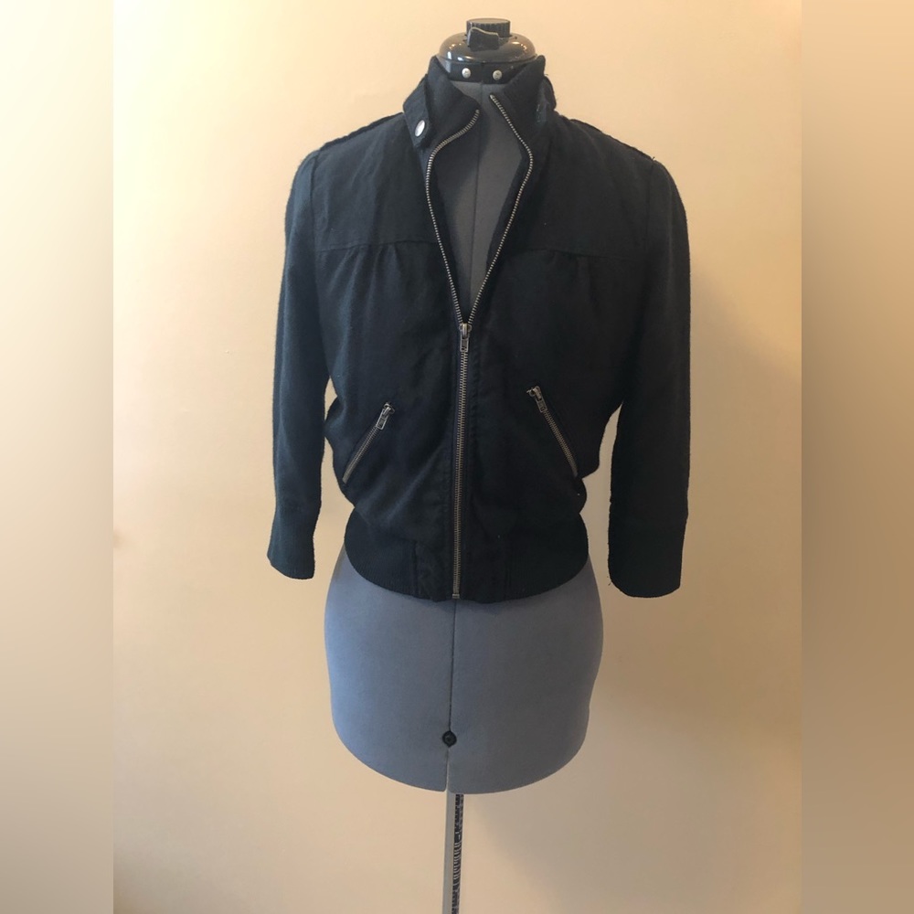 Half Sleeve Women’s Moto Jacket